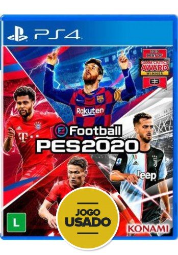 PES 2020: Pro Evolution Soccer - PS4 (Usado)